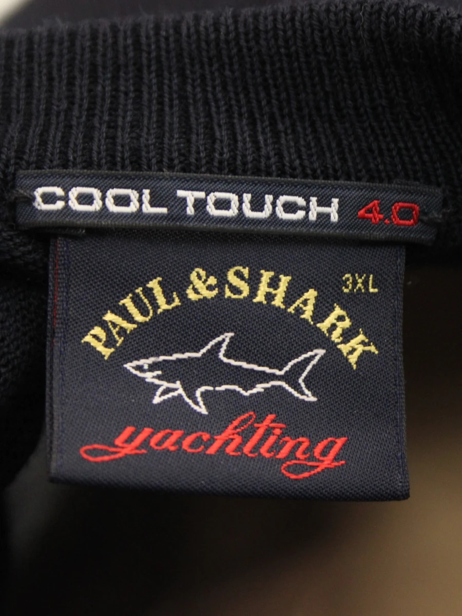 Paul&Shark scheerwol crewneck trui 3XL - foto 9