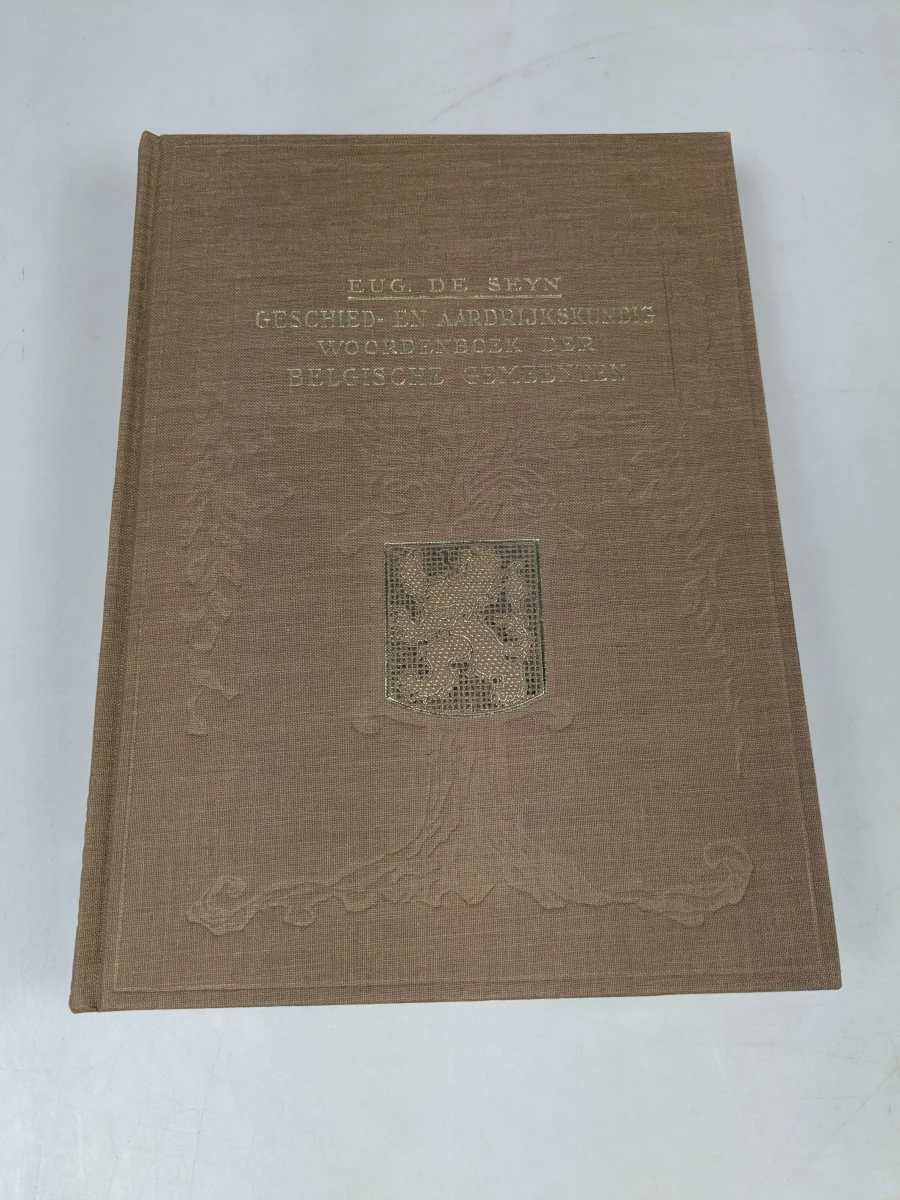 Geschied- en aardrijkskundig woordenboek Belgische gemeenten, 2 delen - foto 2