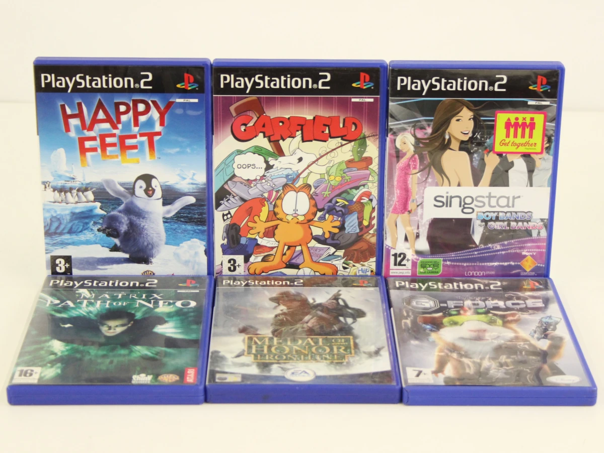 set van 15 PlayStation 2 games - foto 2