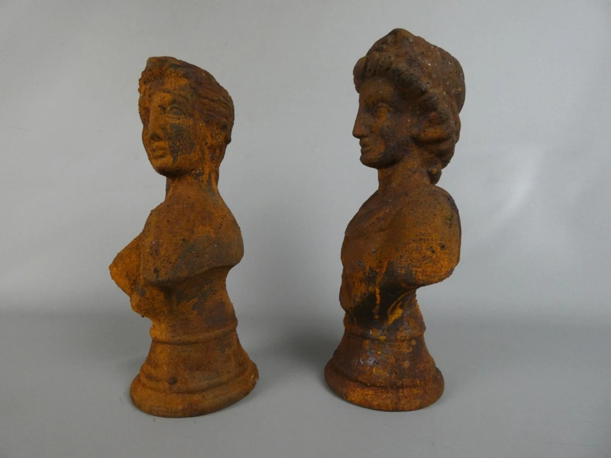 Klassiek stel terracotta bustes - foto 2