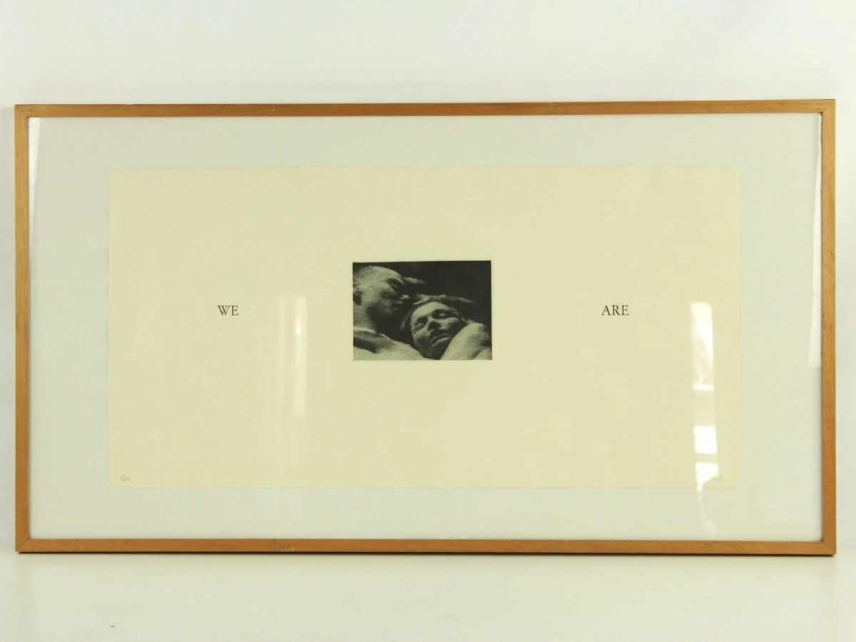 Patrick Merckaert (°1956) – “We Are / Not Afraid” – Tweeluik heliogravures, 1994 - foto 14