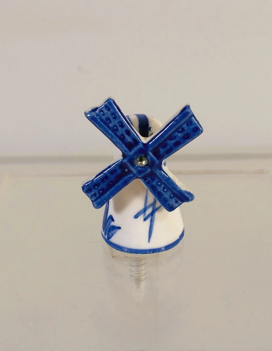 Verzameling Delfts blauwe miniaturen met KLM/Bols huisje - foto 7