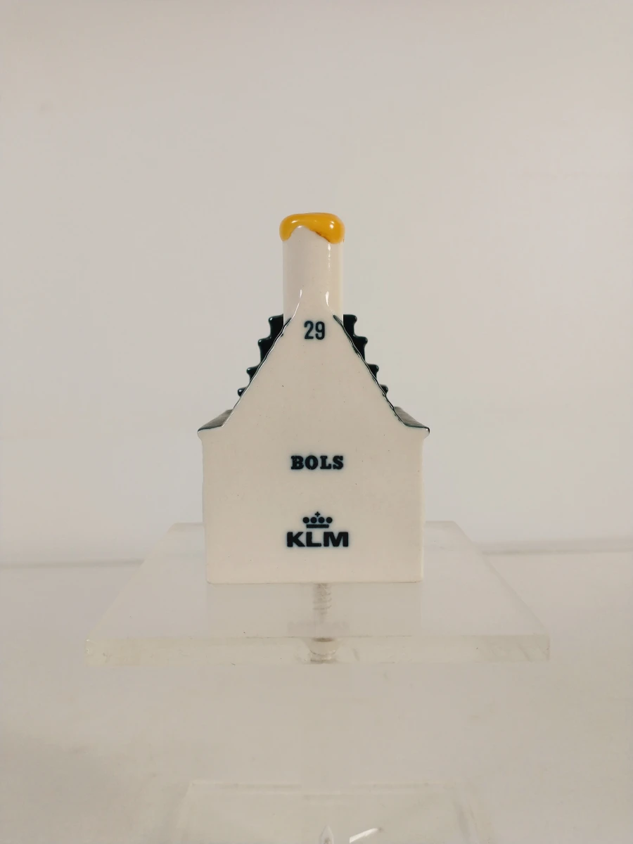 Verzameling Delfts blauwe miniaturen met KLM/Bols huisje - foto 12