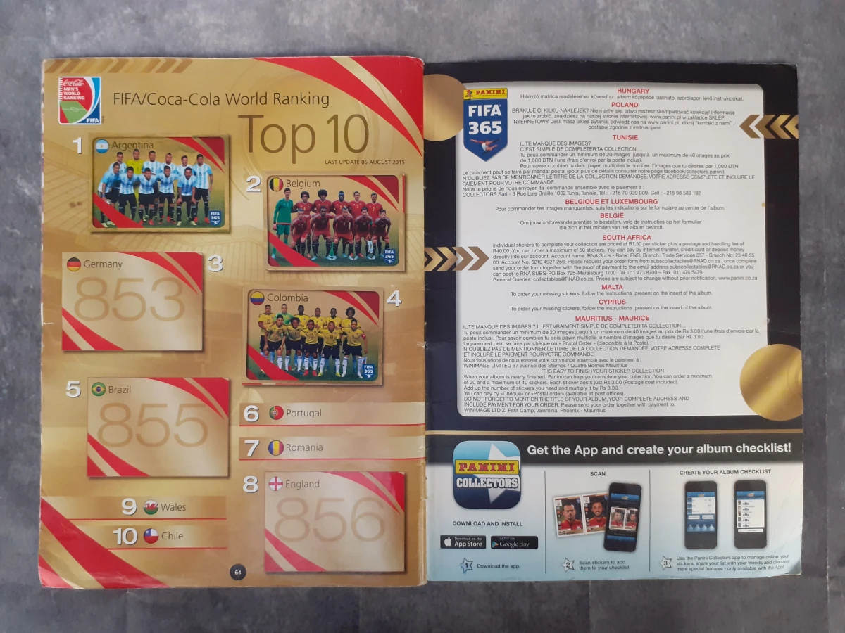 Boek: Set van 5 Panini verzamelboeken - foto 15