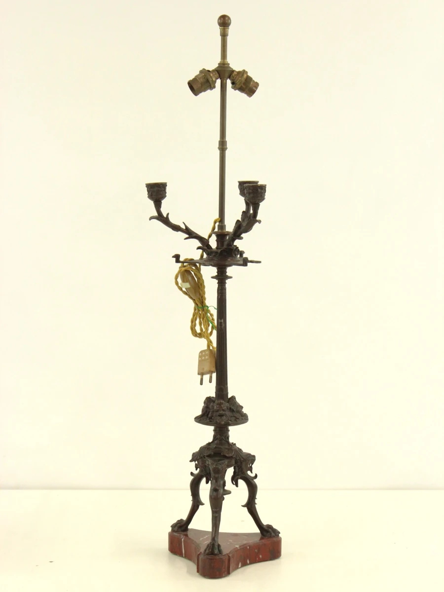 Set monumentale neobarokke tafellampen - foto 2
