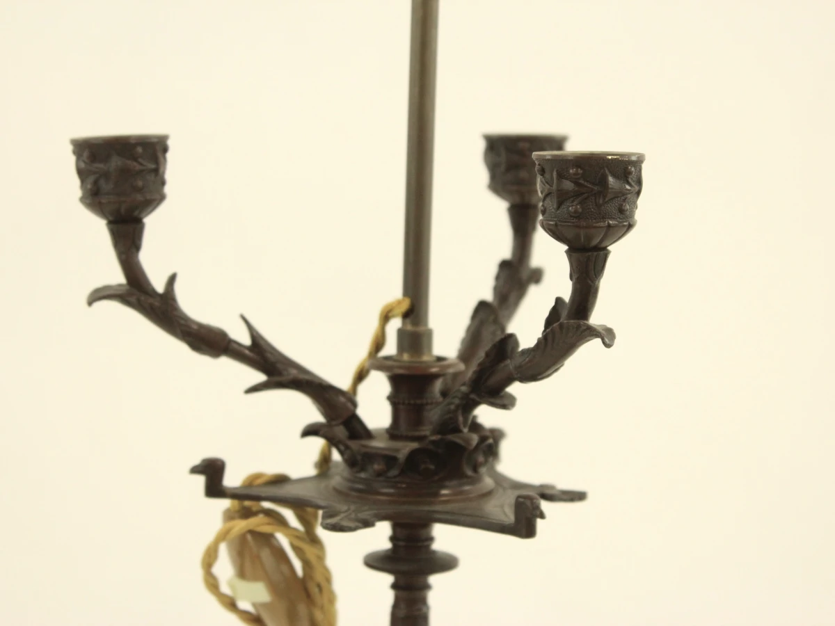 Set monumentale neobarokke tafellampen - foto 3