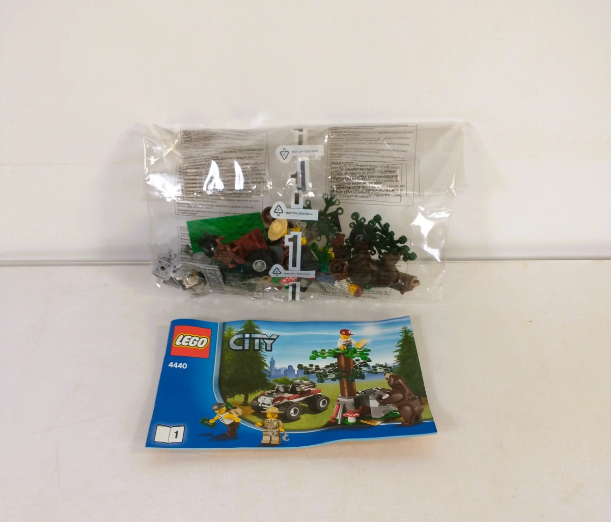 LEGO City 4440 Forest Police Station en 7741 Police Helicopter - foto 6