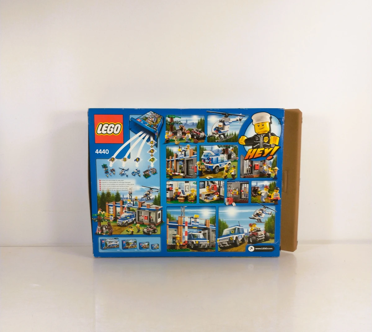 LEGO City 4440 Forest Police Station en 7741 Police Helicopter - foto 3