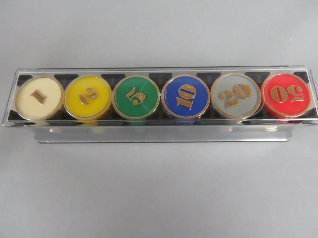 Roulette spel met fiches en speelmat - foto 4
