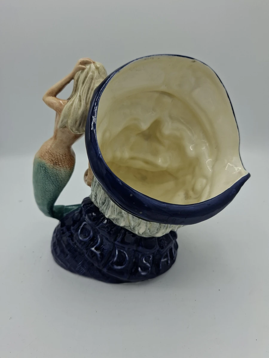🍺 Vintage Royal Doulton Character Jug "Old Salt" (D6551) – Grote Uitvoering (1960) - foto 3