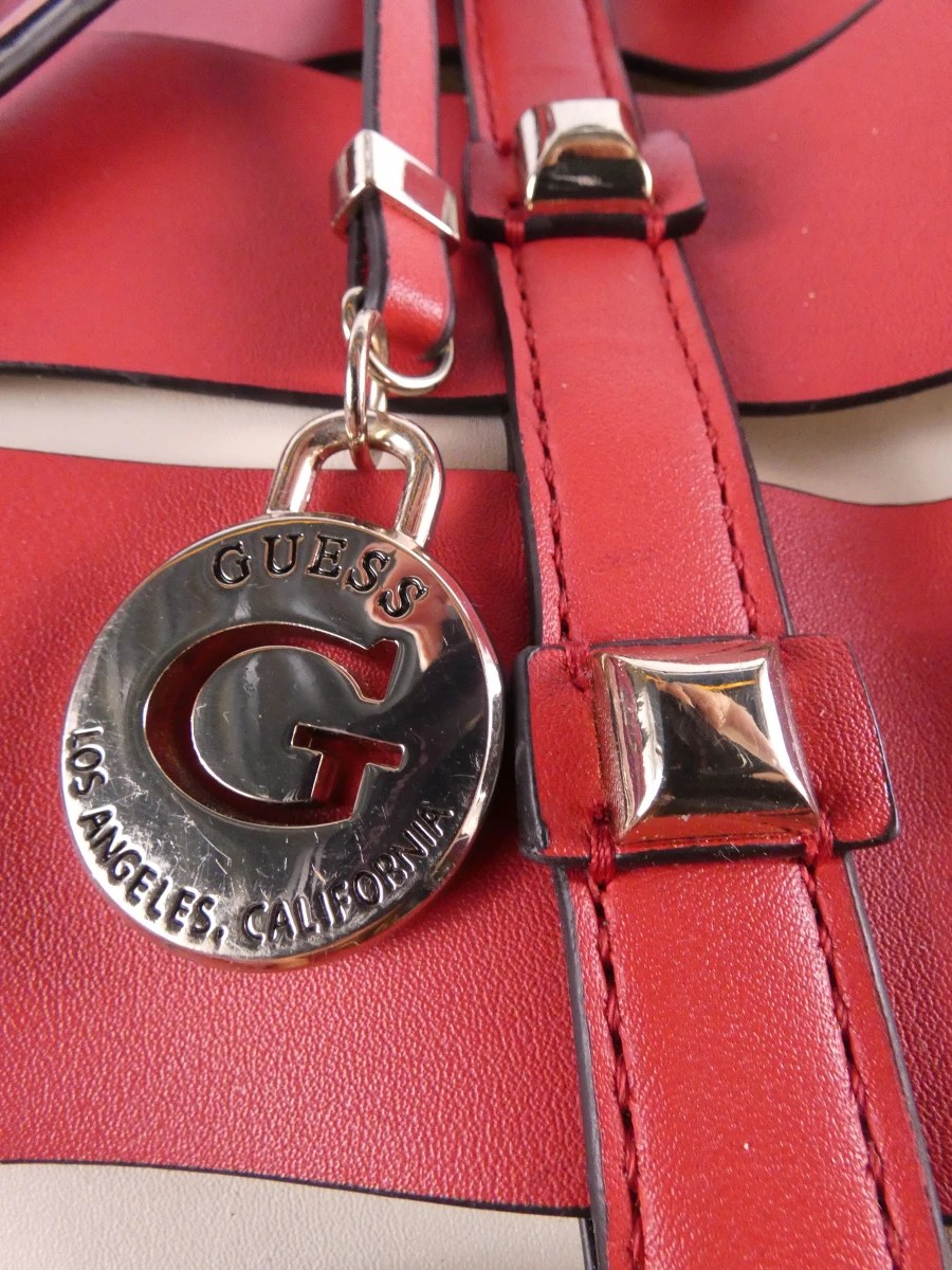 Guess handtas / schoudertas – rood - foto 18