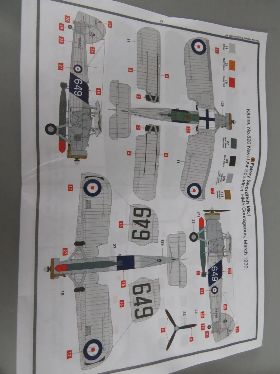 Airfix modelvliegtuig Fairey Swordfish Mk.I - foto 6