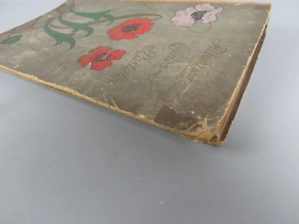 Oud fotoalbum met bloemenmotief - foto 7
