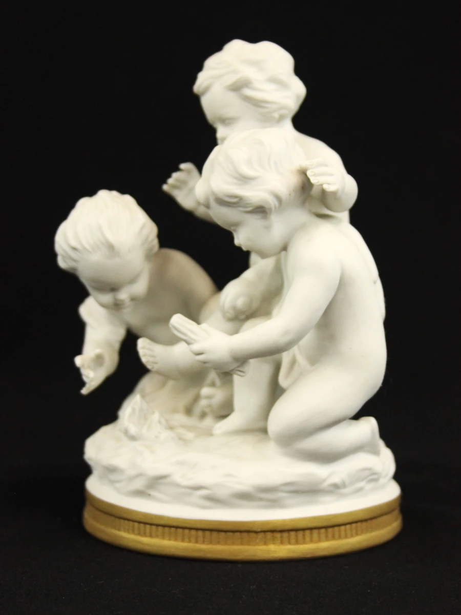 Unterweissbach putti in biscuitporselein - foto 2