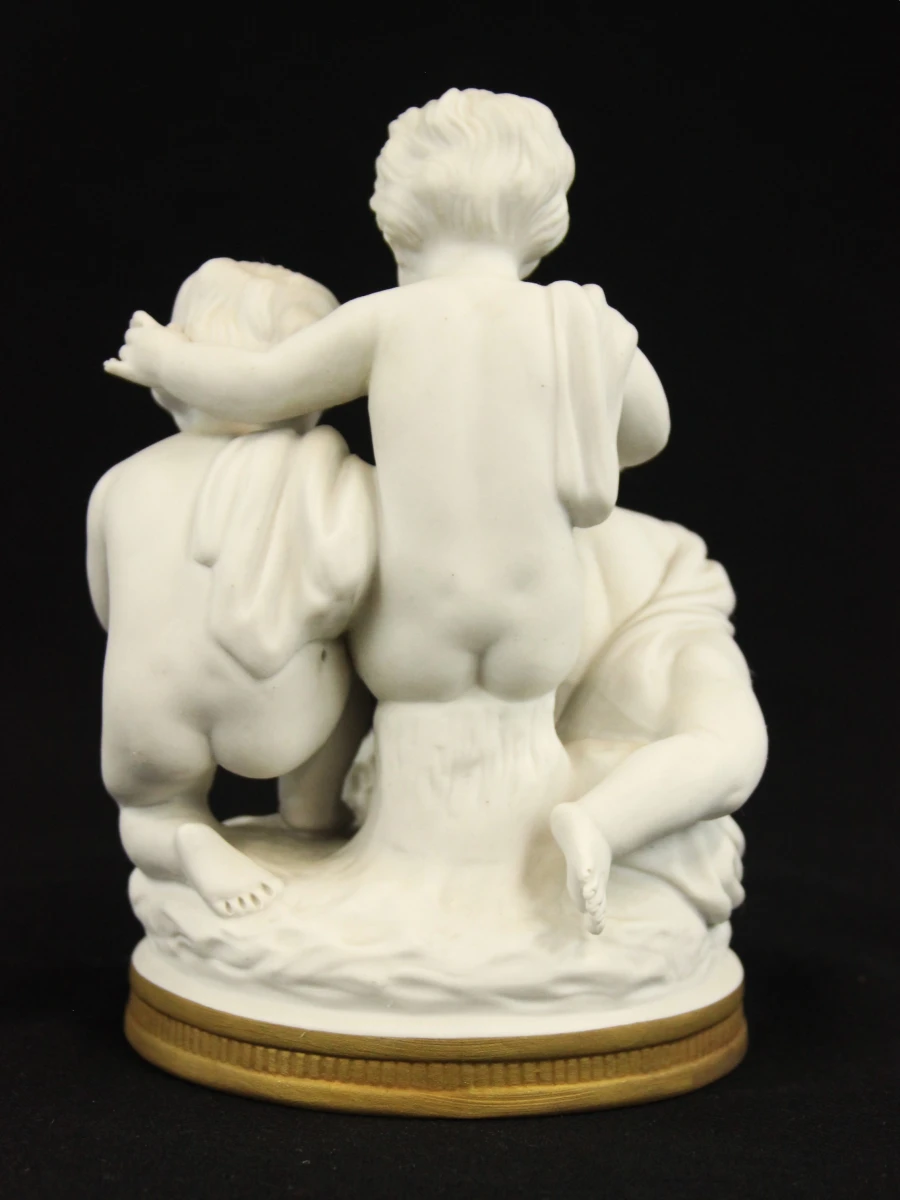 Unterweissbach putti in biscuitporselein - foto 3