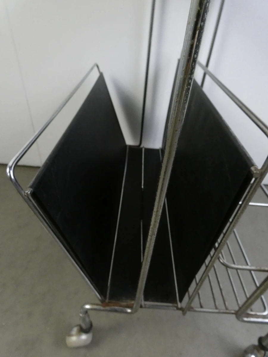 Vintage serveerwagen / bar cart - foto 4