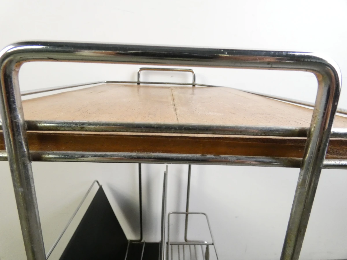 Vintage serveerwagen / bar cart - foto 12