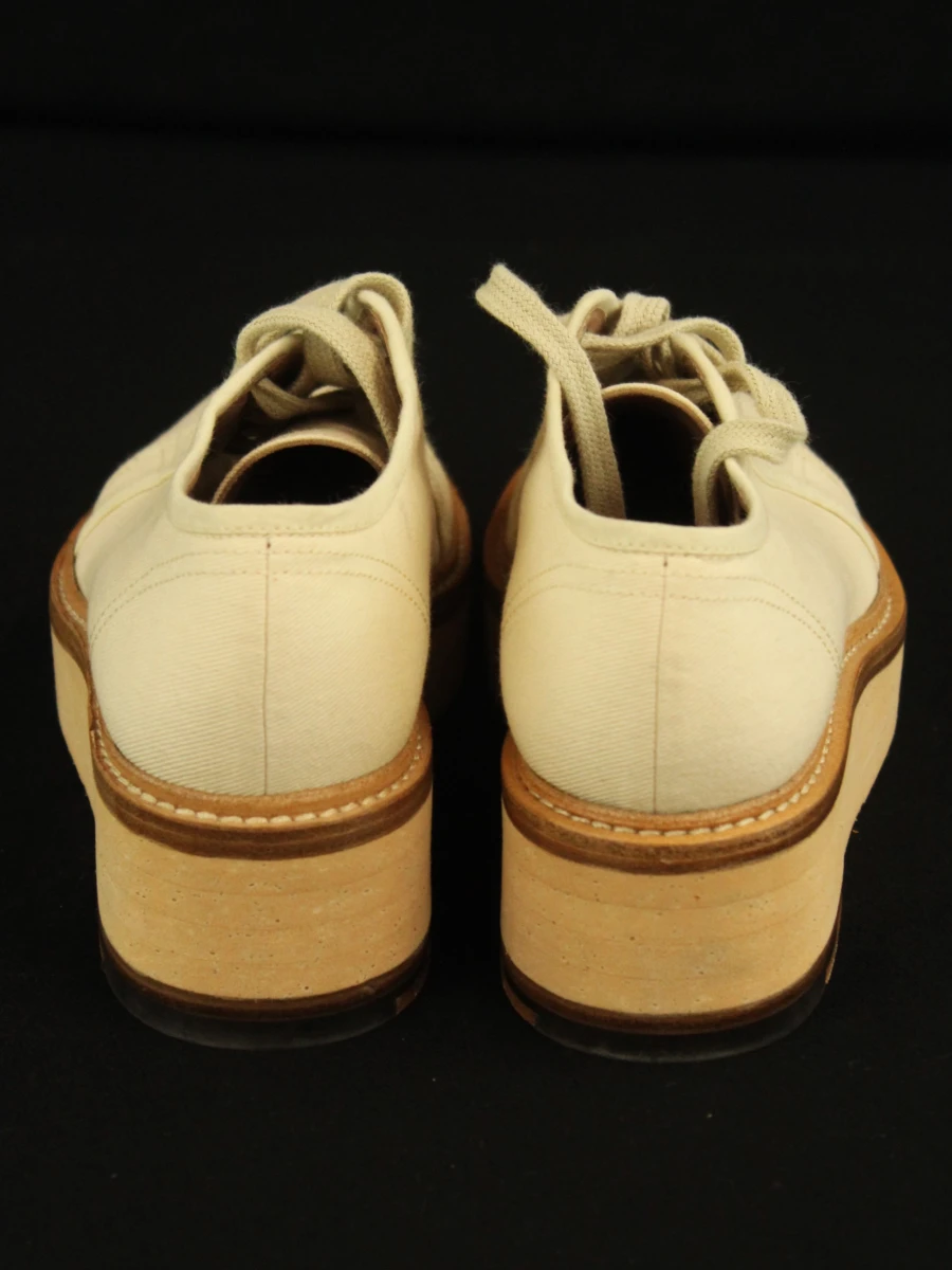 Dries Van Noten witte platform schoenen - maat 37 - foto 4