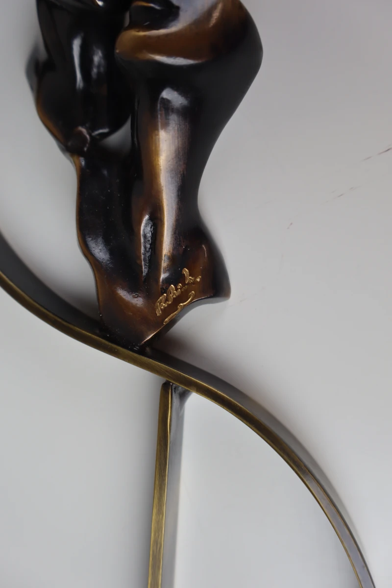 R. Rich Bronzen Sculptuur - foto 4