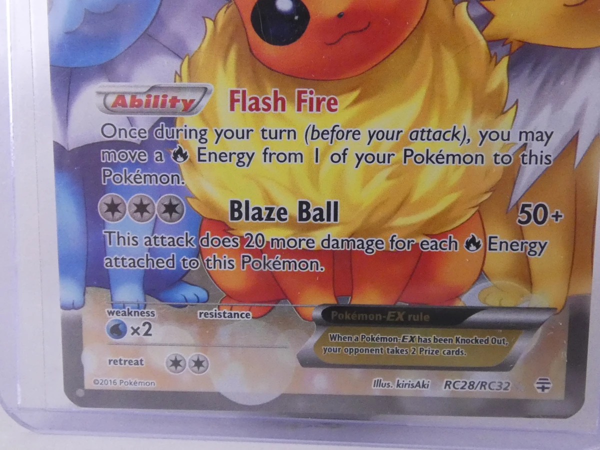 Flareon EX Full Art RC28/RC32 – Pokémon 2016 - foto 4