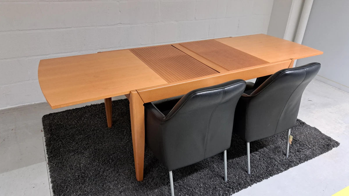 Calligaris uitschuifbare eettafel  met lamellenblad – Made in Italy - foto 11