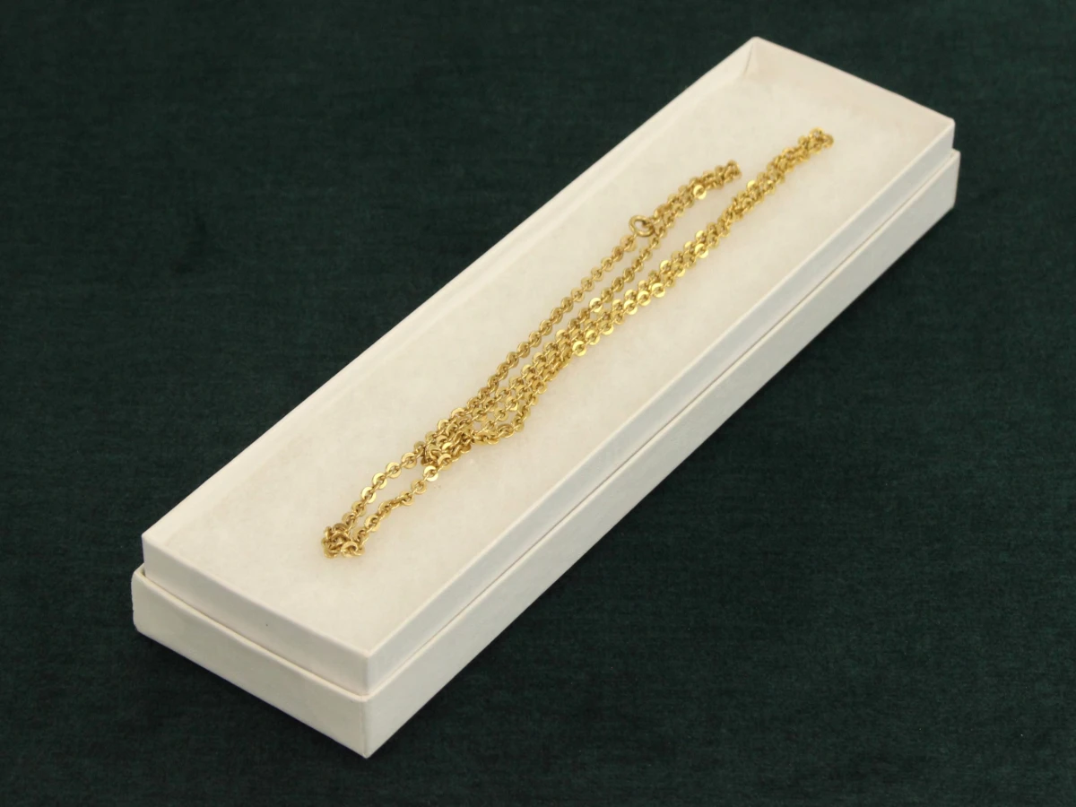 Vintage 18k gouden halsketting - Fratelli Chini - foto 4