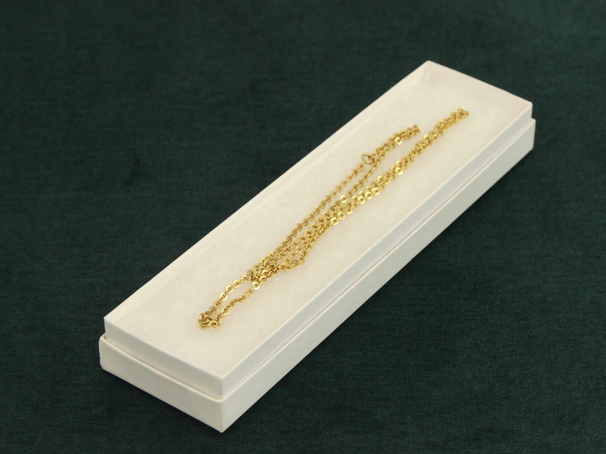 Vintage 18k gouden halsketting - Fratelli Chini - foto 5