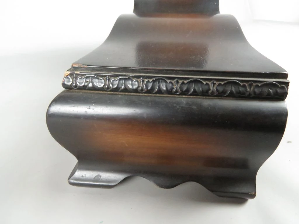 Antieke houten schouwklok - foto 6