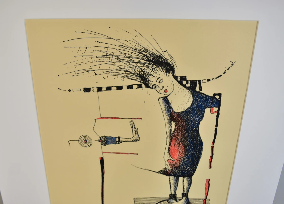 Lebuïn D’Haese – “Van waar komt de wind” – 2022 – gesigneerd - foto 2