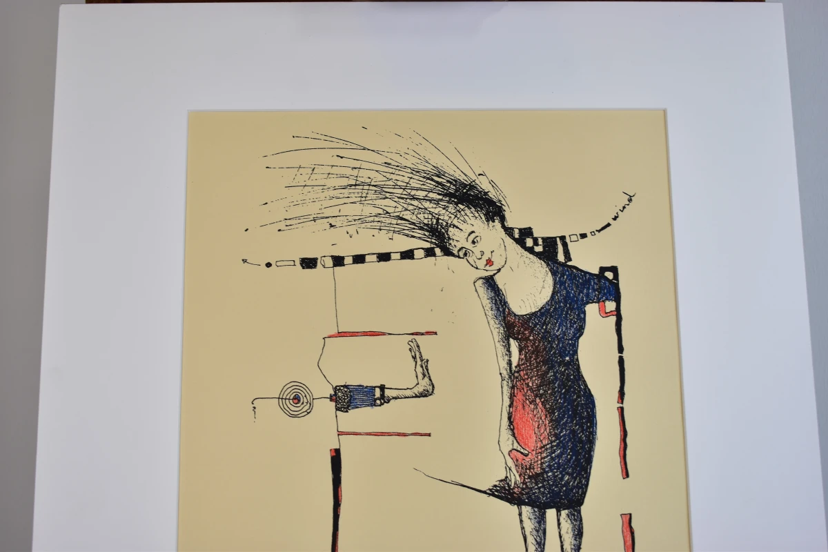Lebuïn D’Haese – “Van waar komt de wind” – 2022 – gesigneerd - foto 4