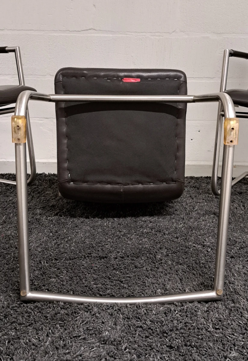 Set van 5 TEAM 7 f1 designstoelen door Jacob Strobel - foto 9