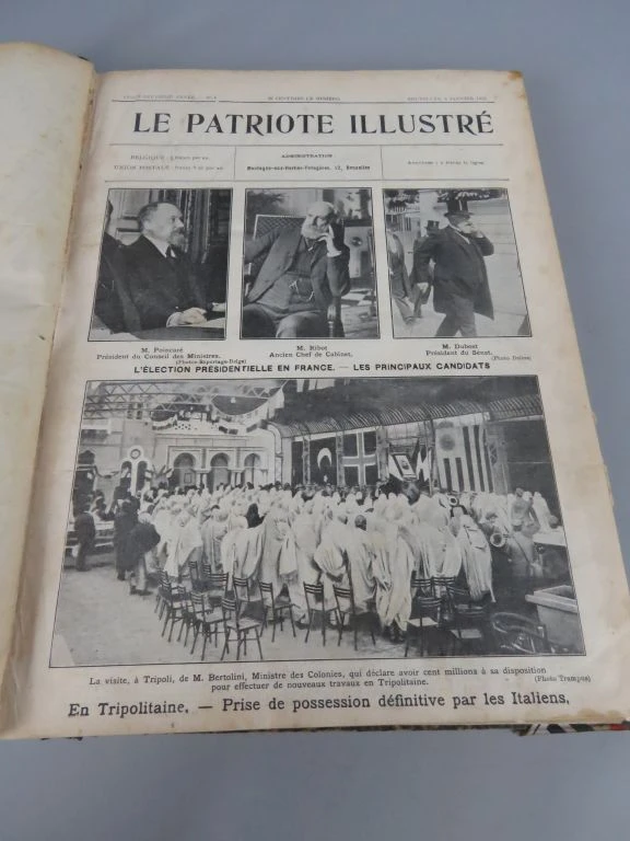 Oud Frans geïllustreerd tijdschrift Le Patriote Illustré - foto 3
