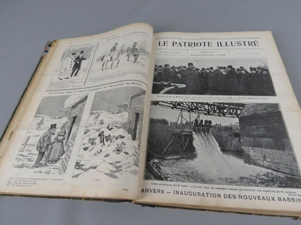 Oud Frans geïllustreerd tijdschrift Le Patriote Illustré - foto 5