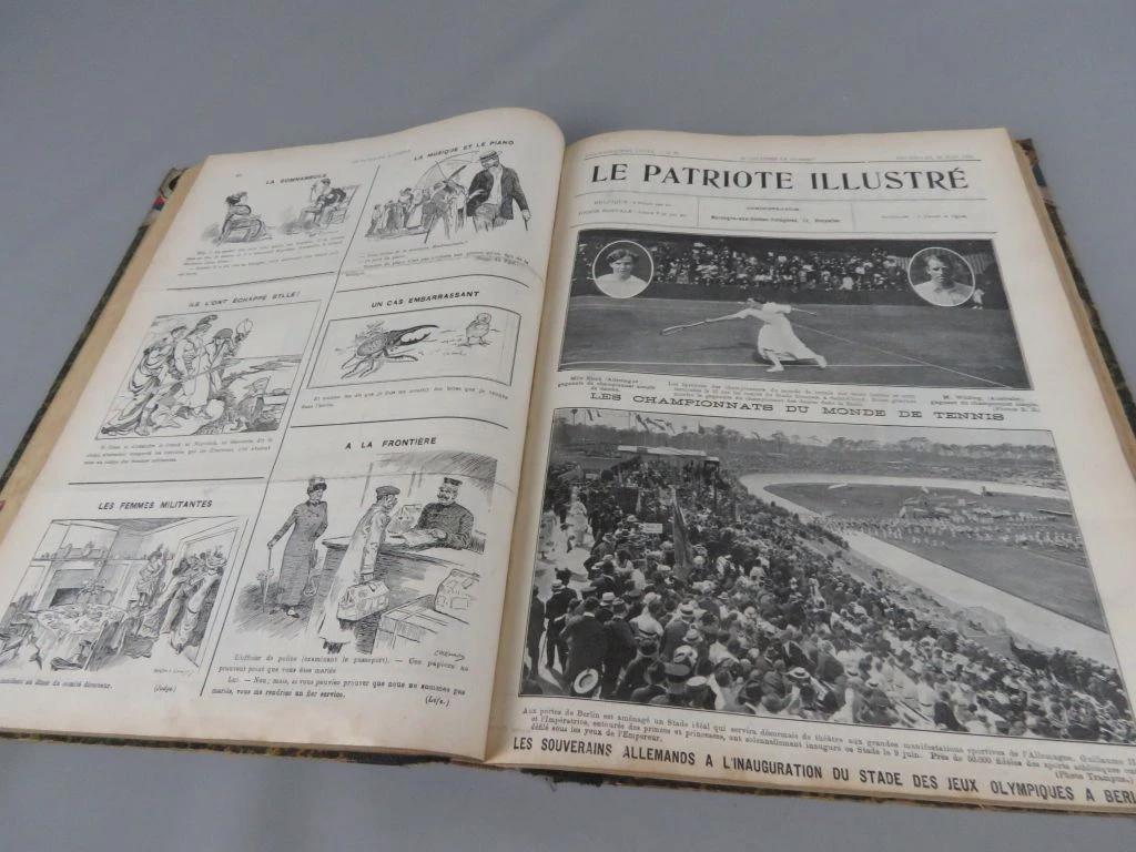 Oud Frans geïllustreerd tijdschrift Le Patriote Illustré - foto 6