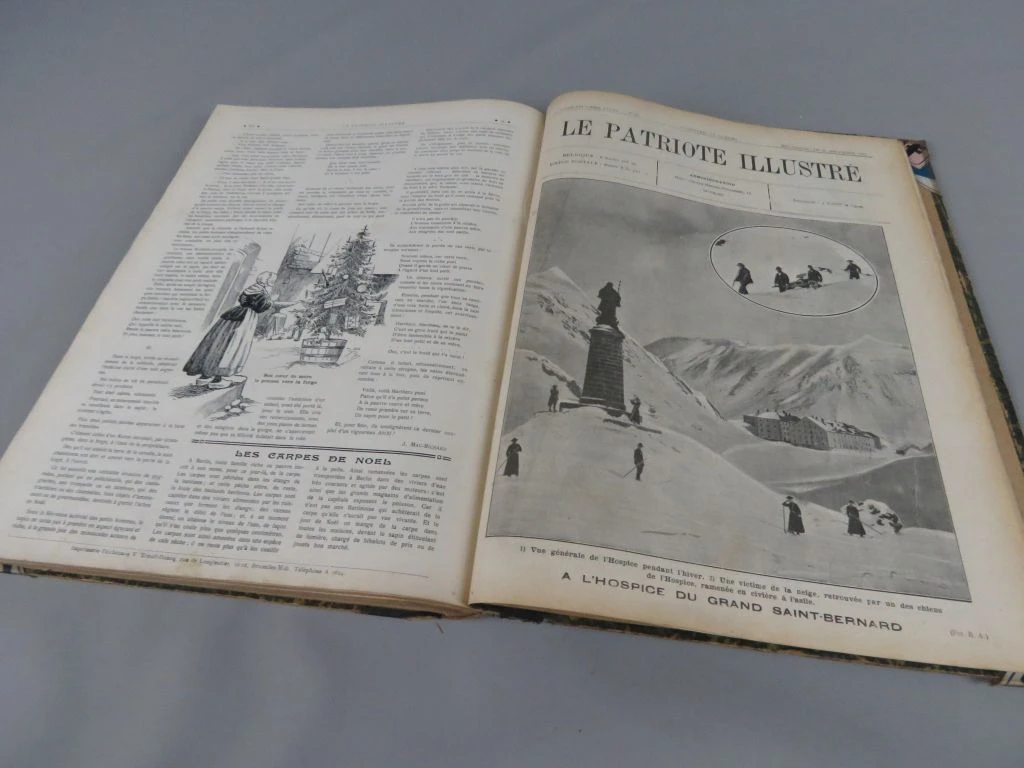 Oud Frans geïllustreerd tijdschrift Le Patriote Illustré - foto 9