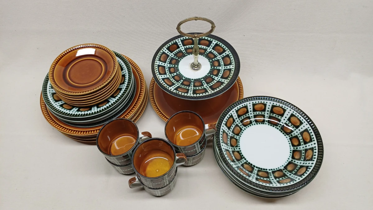 Vintage Boch Bernadette servies voor 6 personen - foto 2