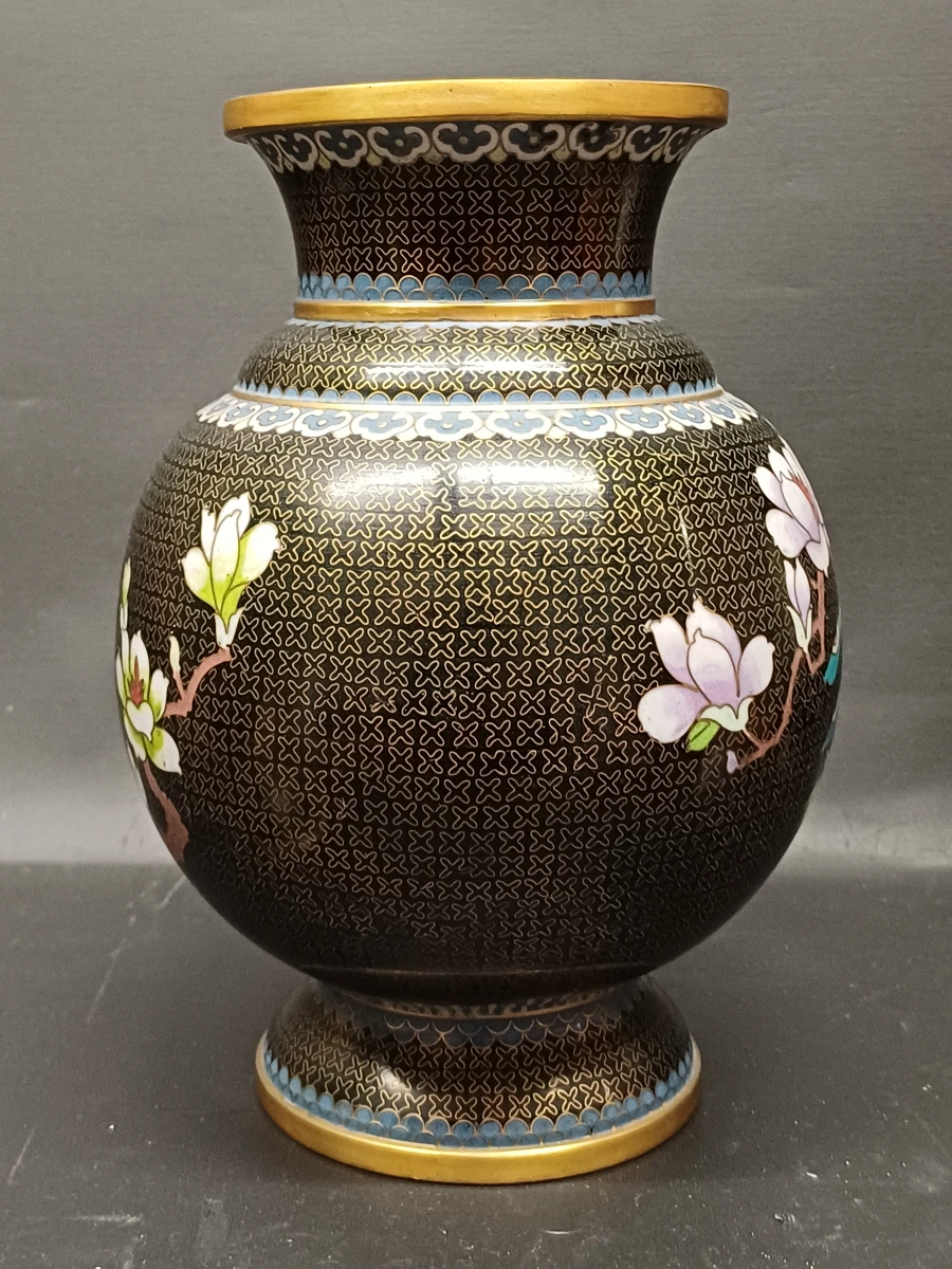 2 Chinese cloisonné vazen - foto 8