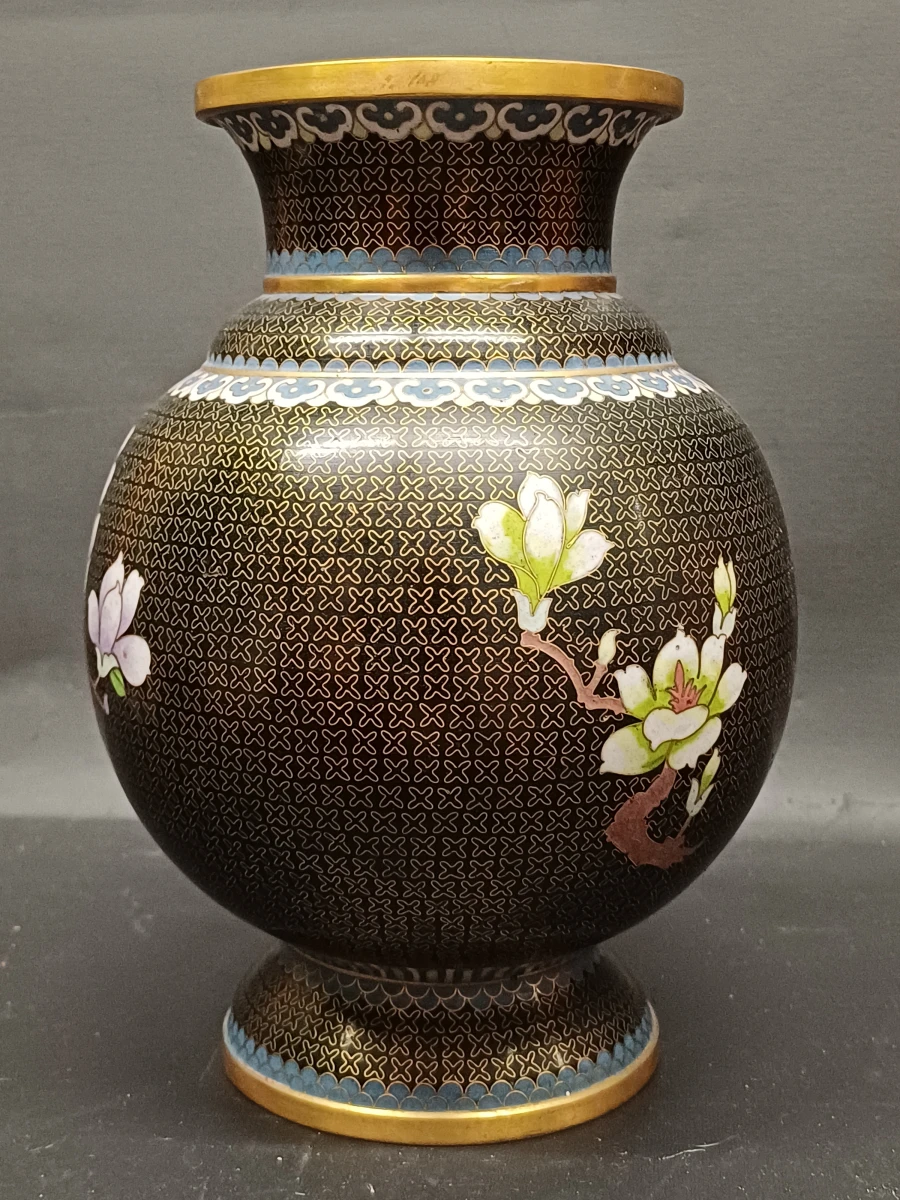 2 Chinese cloisonné vazen - foto 6
