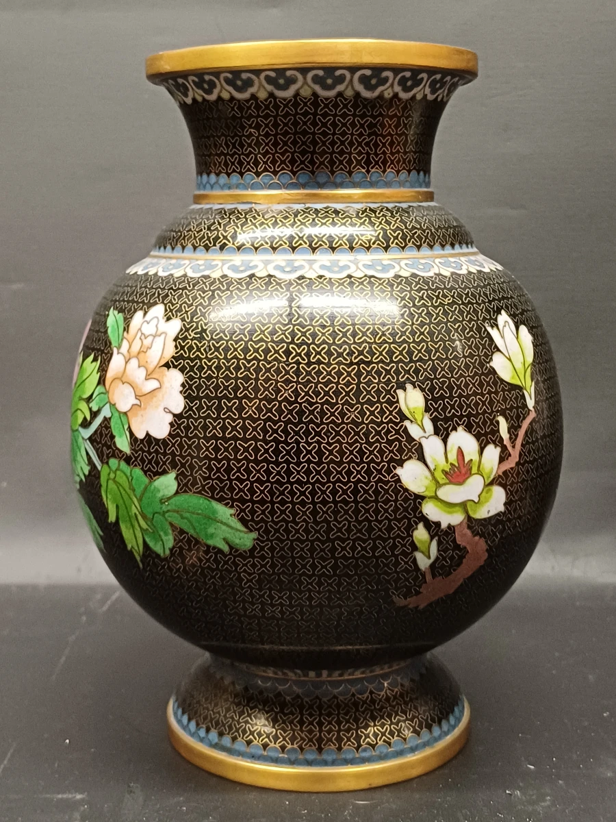 2 Chinese cloisonné vazen - foto 5
