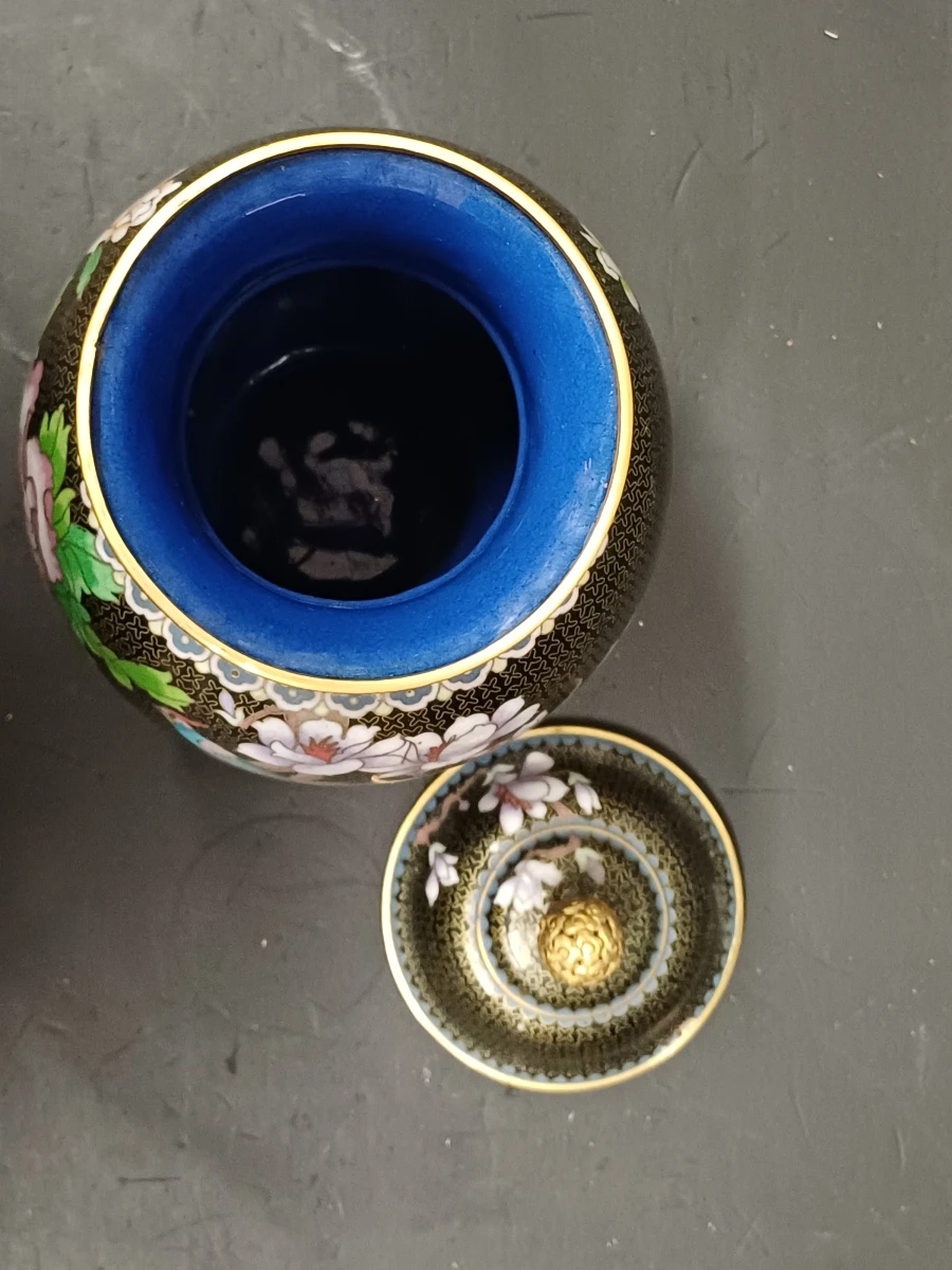 2 Chinese cloisonné vazen - foto 7