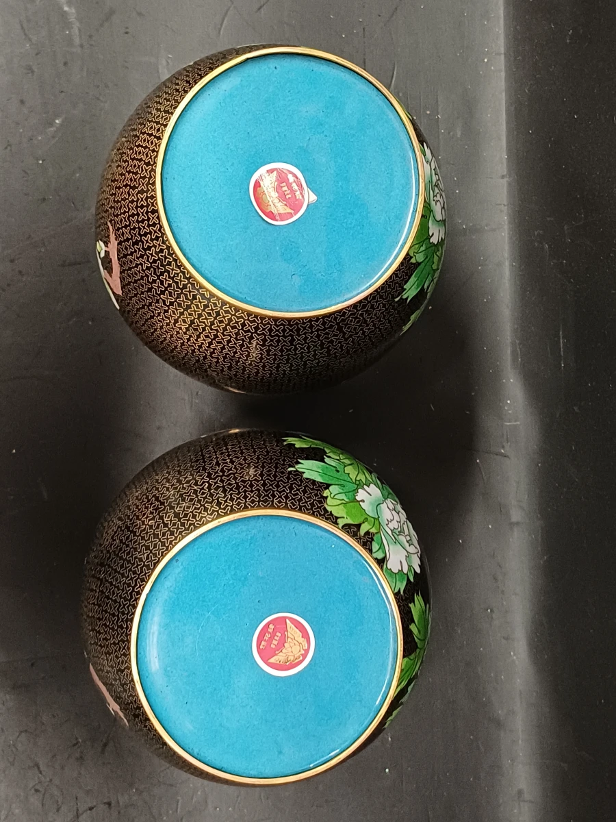 2 Chinese cloisonné vazen - foto 11