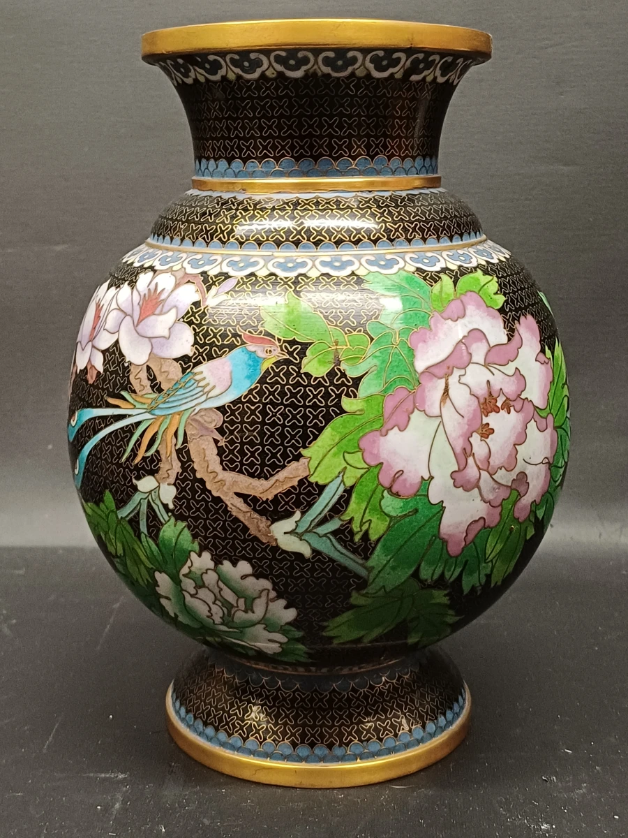 2 Chinese cloisonné vazen - foto 4