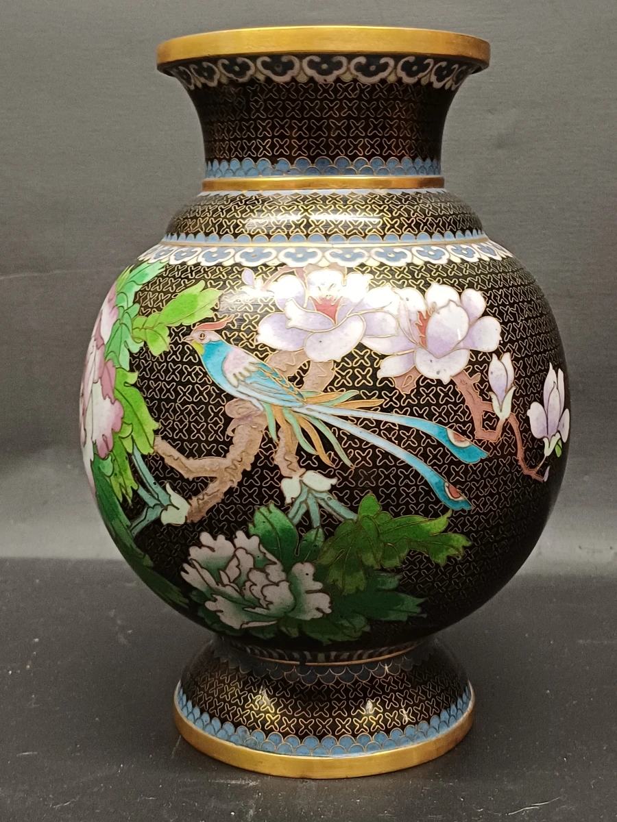 2 Chinese cloisonné vazen - foto 10
