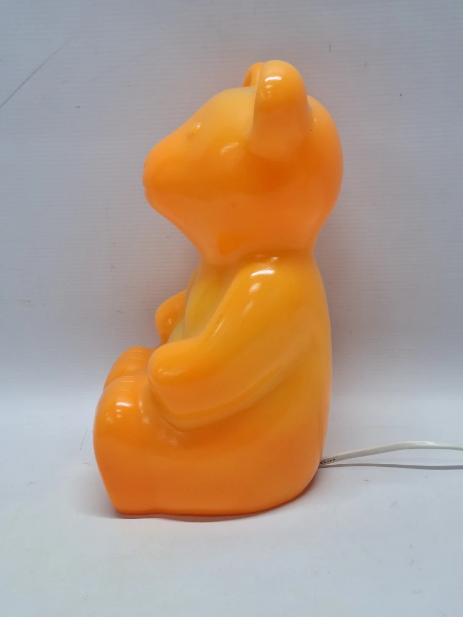 Speelse Lucide berenlamp - opvallende oranje sfeerlamp - foto 7