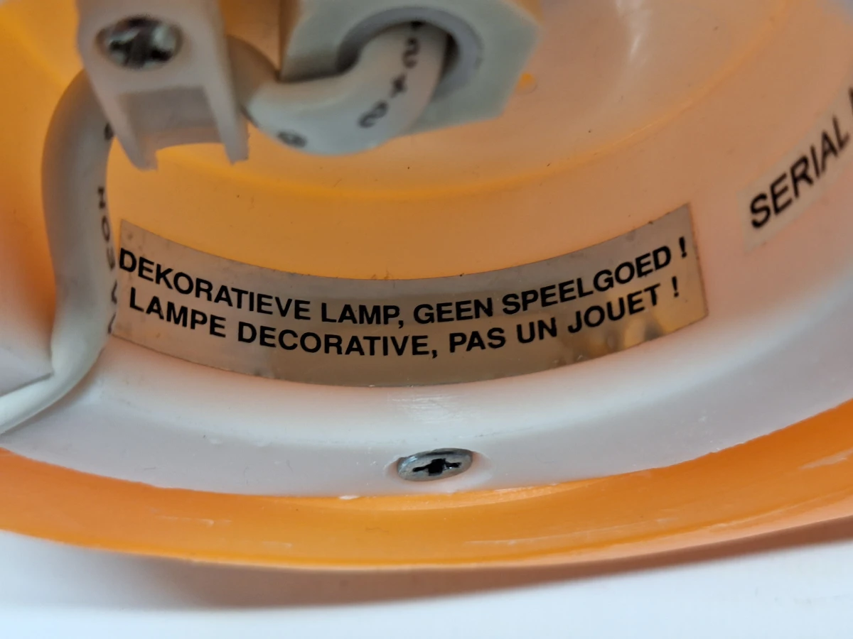 Speelse Lucide berenlamp - opvallende oranje sfeerlamp - foto 11