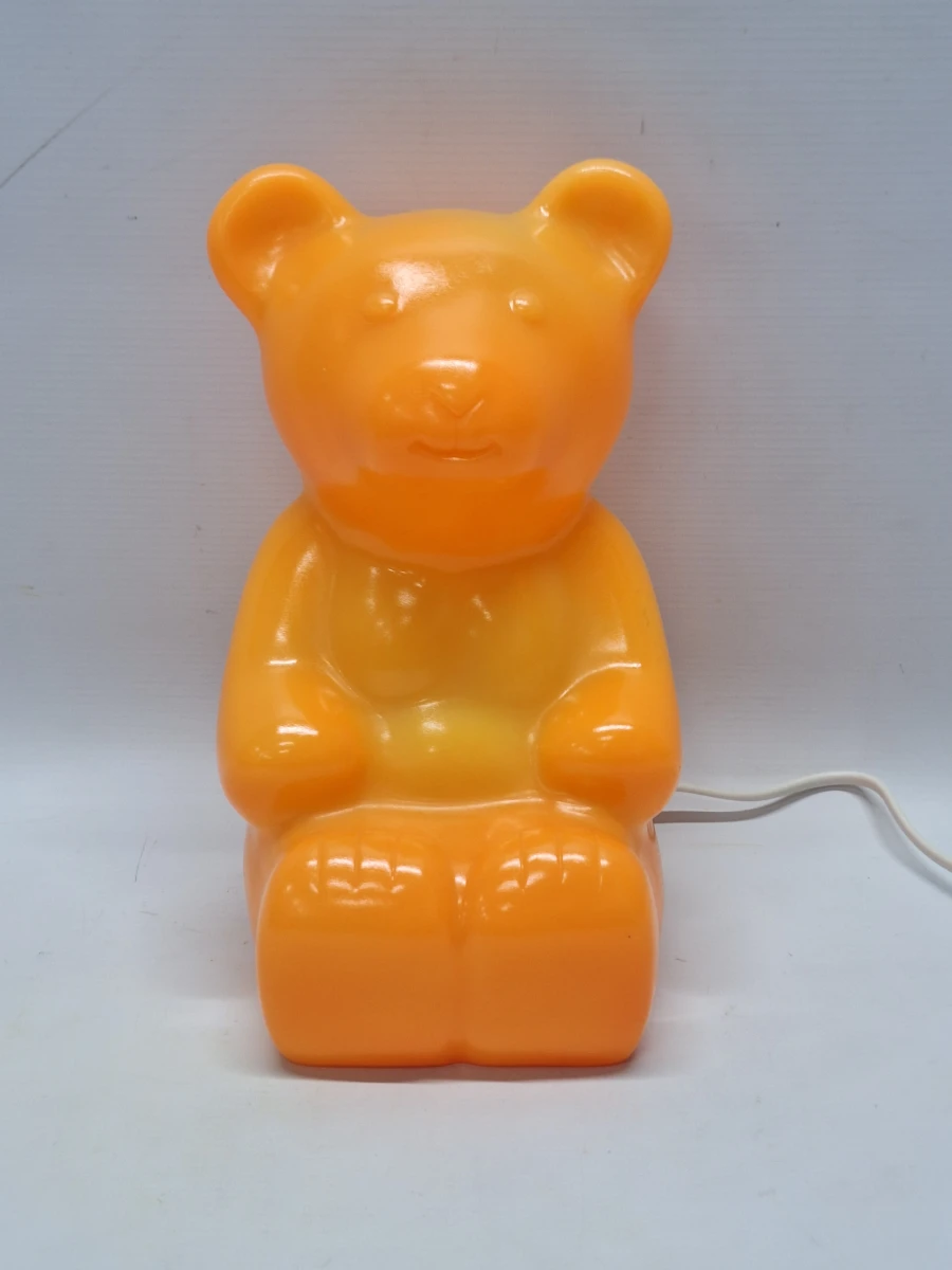 Speelse Lucide berenlamp - opvallende oranje sfeerlamp - foto 6