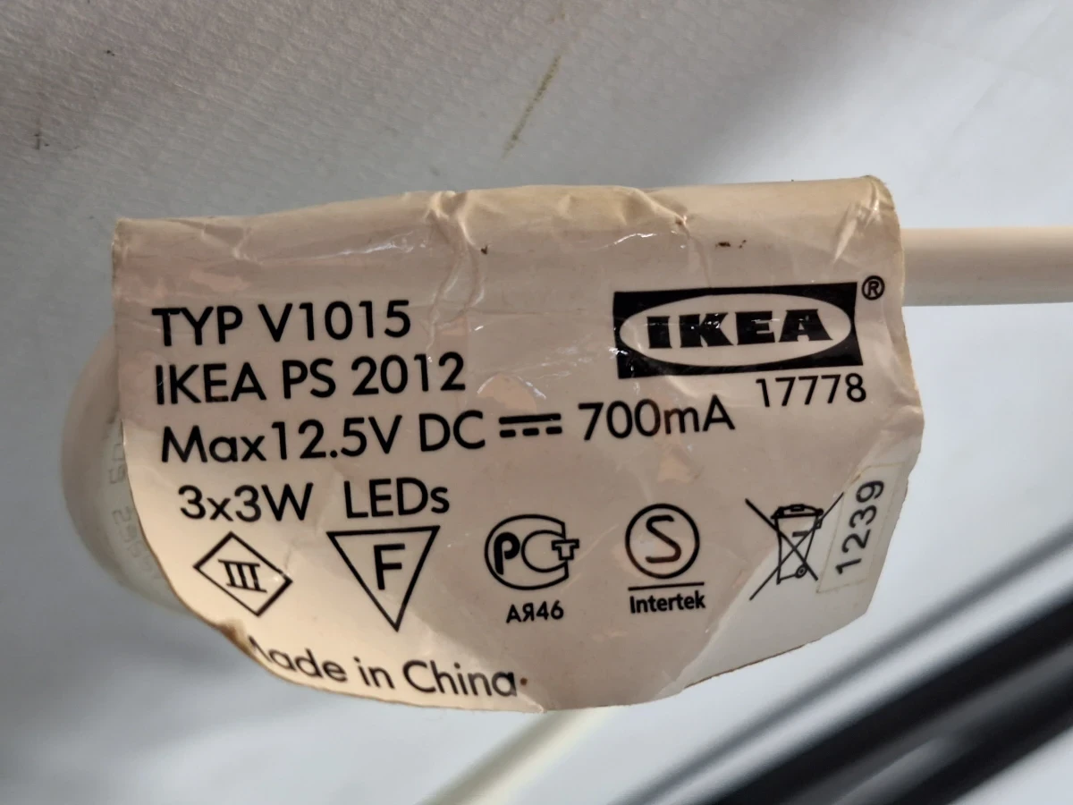 IKEA PS 2012 wandlamp by Johanna Jelinek - verstelbare bureau- en leeslamp - foto 10