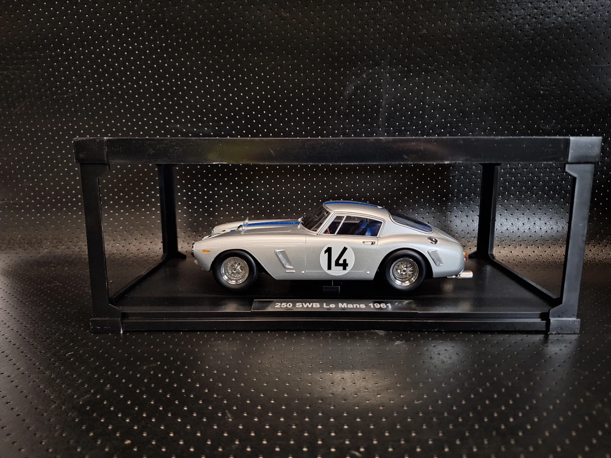 Ferrari 250 GT SWB Competizione Le Mans 1961 zilver 1:18 KK-Scale - foto 2