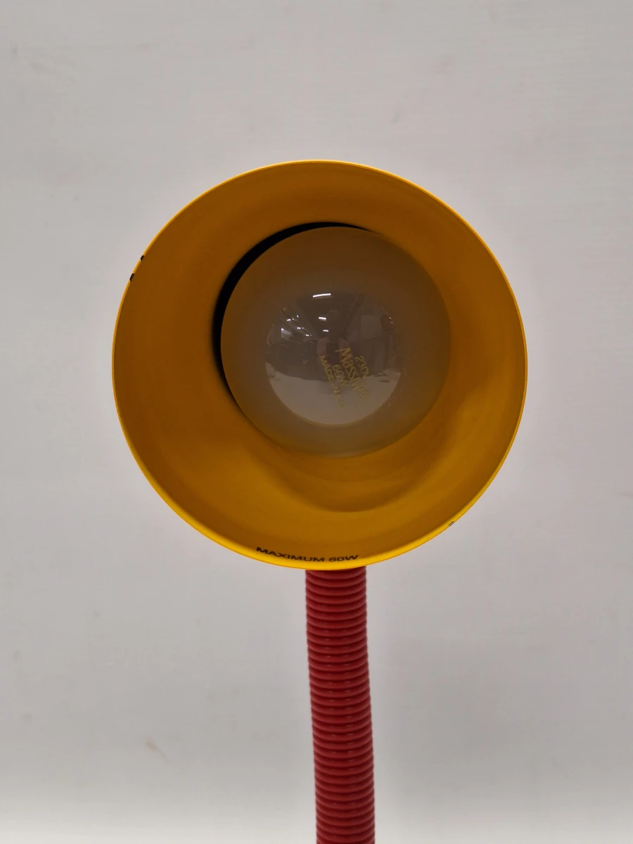 Vintage Massive bureaulamp – kleurrijk retrodesign in primaire kleuren - foto 8