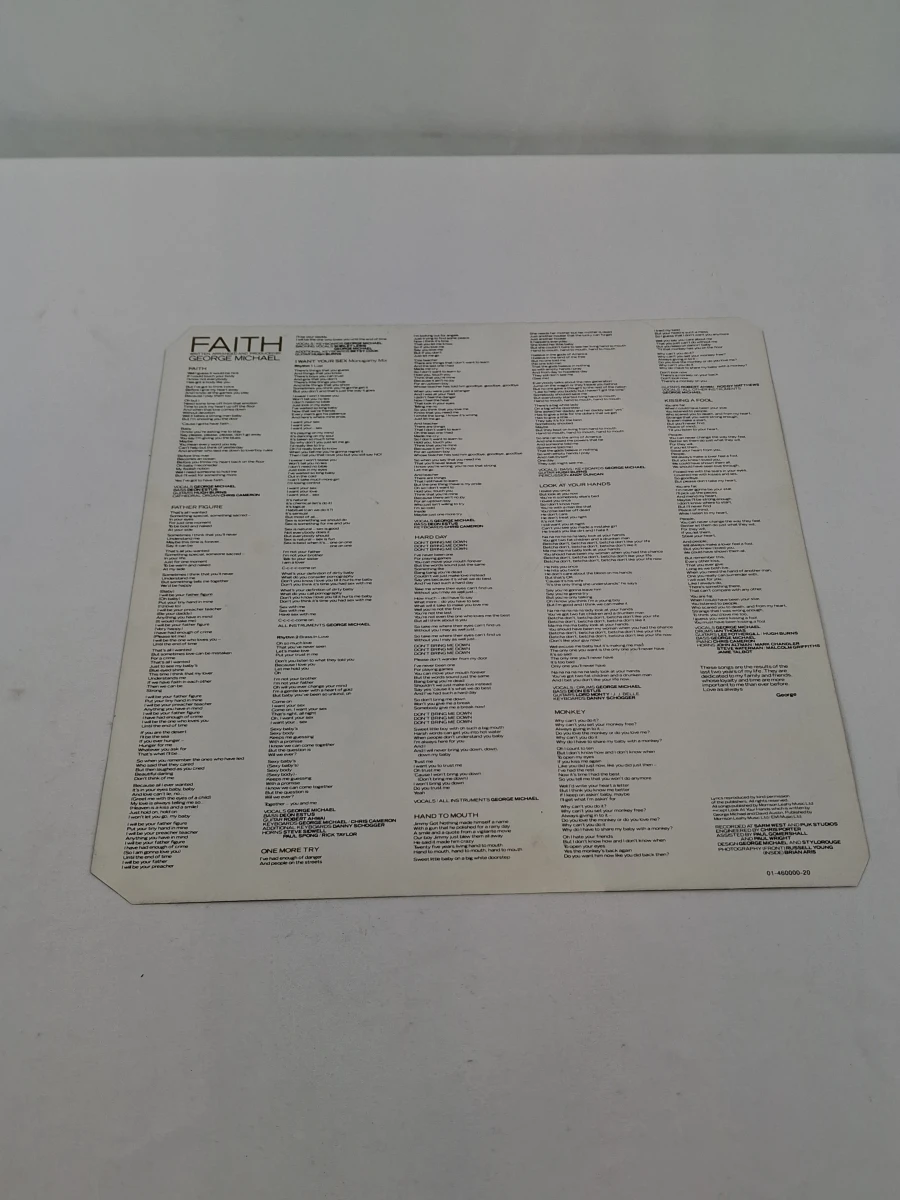 Vinylplaat George Michael - Faith (1987) - foto 5
